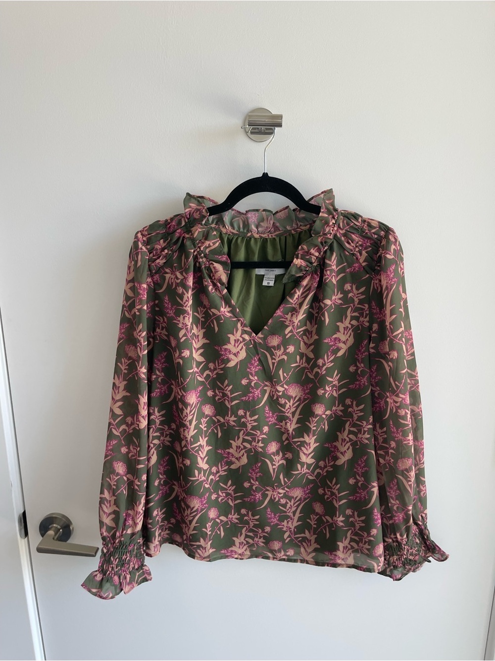 Olivia James The Label Floral Long Sleeve Blouse